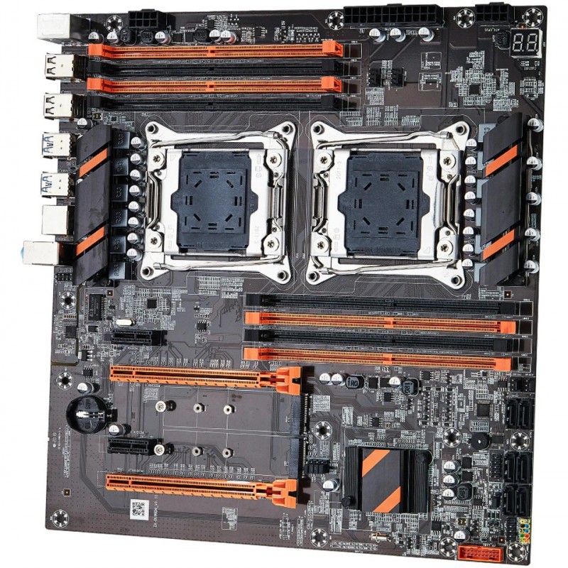 ZX DU99D4 V1.41 Intel X99 3000MHZ Ddr4 Soket 2011-V3 Eatx Anakart ZX DU99D4 V1.41 Intel X99 3000MHZ Ddr4 Soket 2011-V3 Eatx Anakart