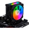 Cold Power Coldpower L4X1 Işlemci Soğutucu 4 Bakır Boru 12 Cm RGB Fan 160 Tdp