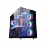 Cold Power Atx 7 * Argb Sessiz Fan Temper Cam Gaming Rgb Kontrolcüsü ve Uzaktan Kumanda Kasa