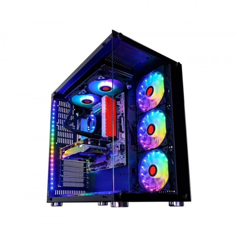 Cold Power Atx 7 * Argb Sessiz Fan Temper Cam Gaming Rgb Kontrolcüsü ve Uzaktan Kumanda Kasa Cold Power Atx 7 * Argb Sessiz Fan Temper Cam Gaming Rgb Kontrolcüsü ve Uzaktan Kumanda Kasa