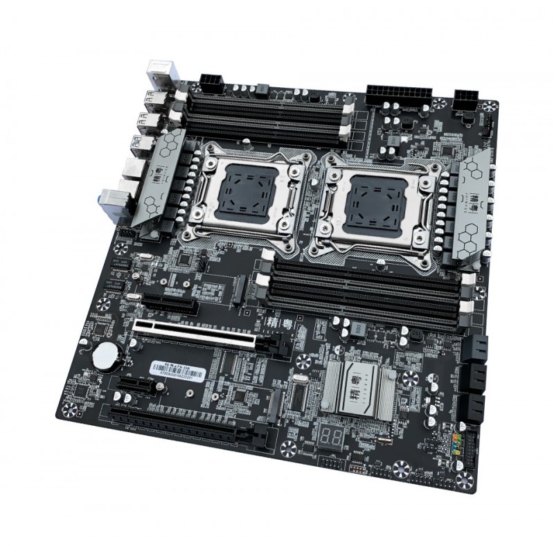 Jginyue X79 D8 Ddr3 1866 MHZ(512GB) Çift M.2 Sata 3.0 USB 3.0 Çift Işlemci Destekli 2011 Soket E-Atx Anakart Jginyue X79 D8 Ddr3 1866 MHZ(512GB) Çift M.2 Sata 3.0 USB 3.0 Çift Işlemci Destekli 2011 Soket E-Atx Anakart