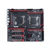 Jginyue 8d4 Intel X99 2666 Mhz Ddr4 Soket 2.5 Gbit Ethernet 2011-3 Çift Işlemci Destekli E-Atx Anakart