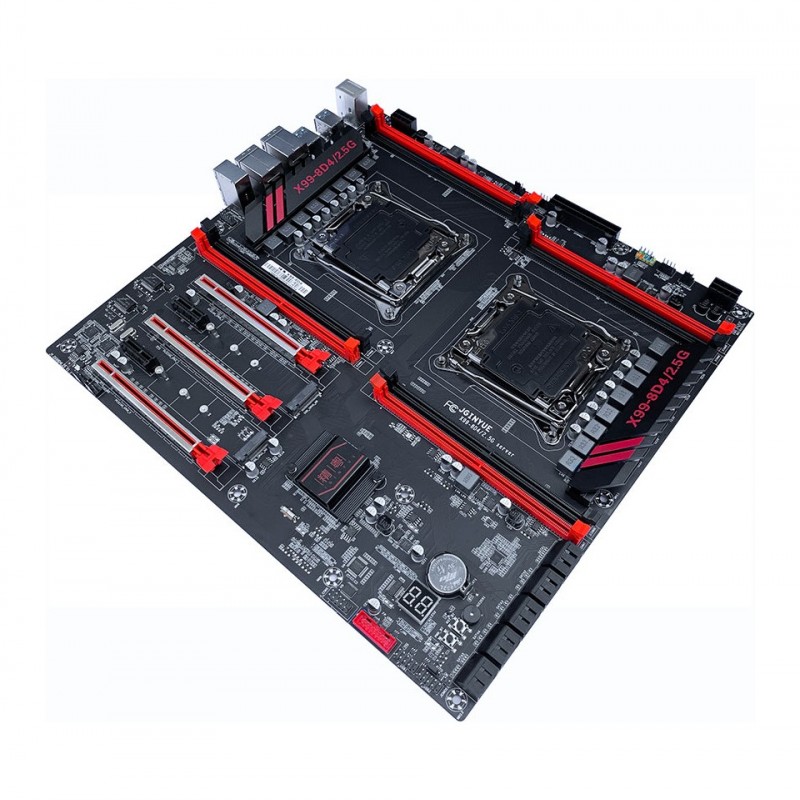 Jginyue 8d4 Intel X99 2666 Mhz Ddr4 Soket 2.5 Gbit Ethernet 2011-3 Çift Işlemci Destekli E-Atx Anakart Jginyue 8d4 Intel X99 2666 Mhz Ddr4 Soket 2.5 Gbit Ethernet 2011-3 Çift Işlemci Destekli E-Atx Anakart