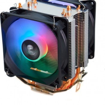 Cold Power Coldpower 94P2F Işlemci Fanı 4 Bakır Boru Çift Rgb Fan 145 Tdp Cold Power Coldpower 94P2F Işlemci Fanı 4 Bakır Boru Çift Rgb Fan 145 Tdp