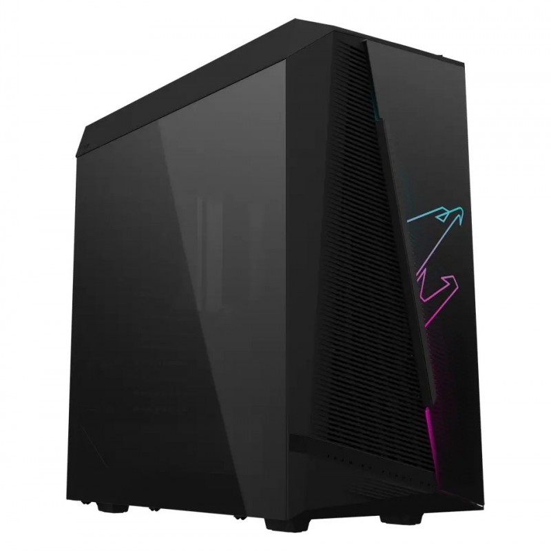 Gigabyte Aorus C450 Glass Black Temperli Cam 2X120MM Argb Fan USB 3.2 Atx Mid-Tower Gaming (Oyuncu) Kasa Gigabyte Aorus C450 Glass Black Temperli Cam 2X120MM Argb Fan USB 3.2 Atx Mid-Tower Gaming (Oyuncu) Kasa