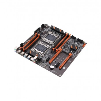 DB Zx Intel X99 Chıpset Ddr4 3000 Mhz Çift Işlemci Destekli E-Atx Anakart + 32 GB Ddr4 2400 Mhz Ecc Ram Çift Intel Xeon 2699V4 88 Çekirdek 3.6 Ghz 110 MB Cache 2011-3 Soket + Kule Tipi Fan