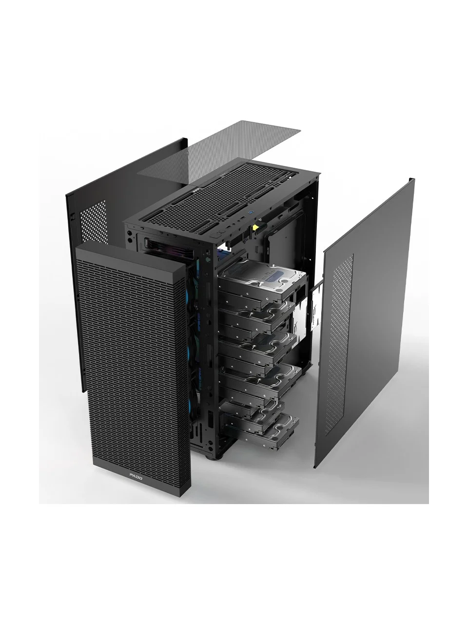 DB Unique Storage 12XHDD 2xssd Port Xeon 2673V4 Çift Işlemci 80