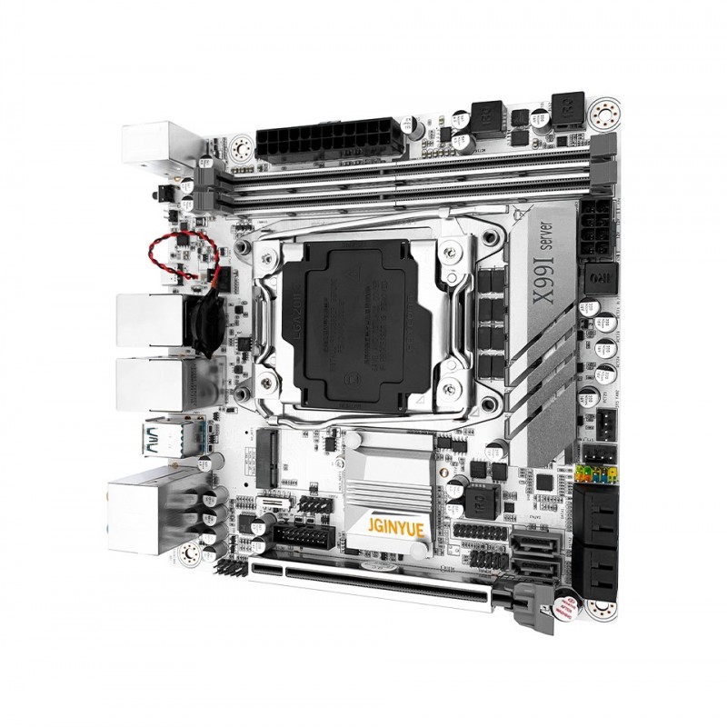 Jginyue X99I Ddr4 2666 MHz mItx Anakart Jginyue X99I Ddr4 2666 MHz mItx Anakart