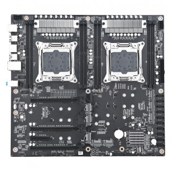 Jingsha X99 D4 Dual Pro 2011-3 Soket 2666 MHz DDR4 Nvme E-Atx Anakart