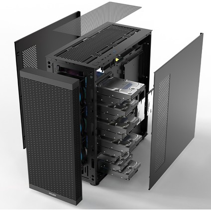 Unique Storage 12XHdd 2xSsd Port Xeon 2673v4 Çift İşlemci 80 Çekirdek 1 Tb M.2 Nvme 256  Gb Ddr4 Ecc Ram 1000 Watt 80+ Gold Psu