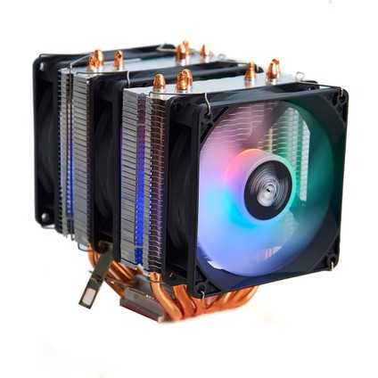 Coldpower 6P3 6 Bakır Boru 3 Rgb Fan 160 Tdp Işlemci Fanı