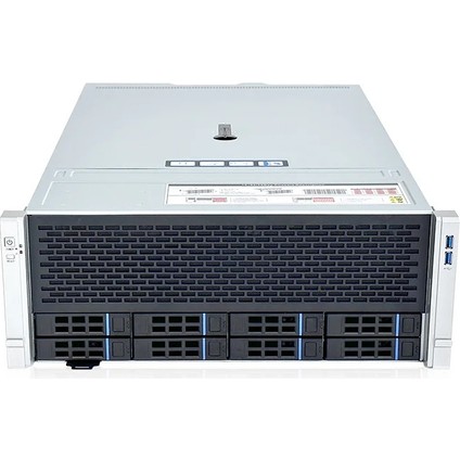TopAi-4U Amd Epyc 7y83 Çift İşlemci 256 Çekirdek 256 Gb DDR4 Ecc Ram Çift Rtx 5090 64 GB Gpu 2 Tb Nvme Çift 2400 Watt 80+ Platinum Psu