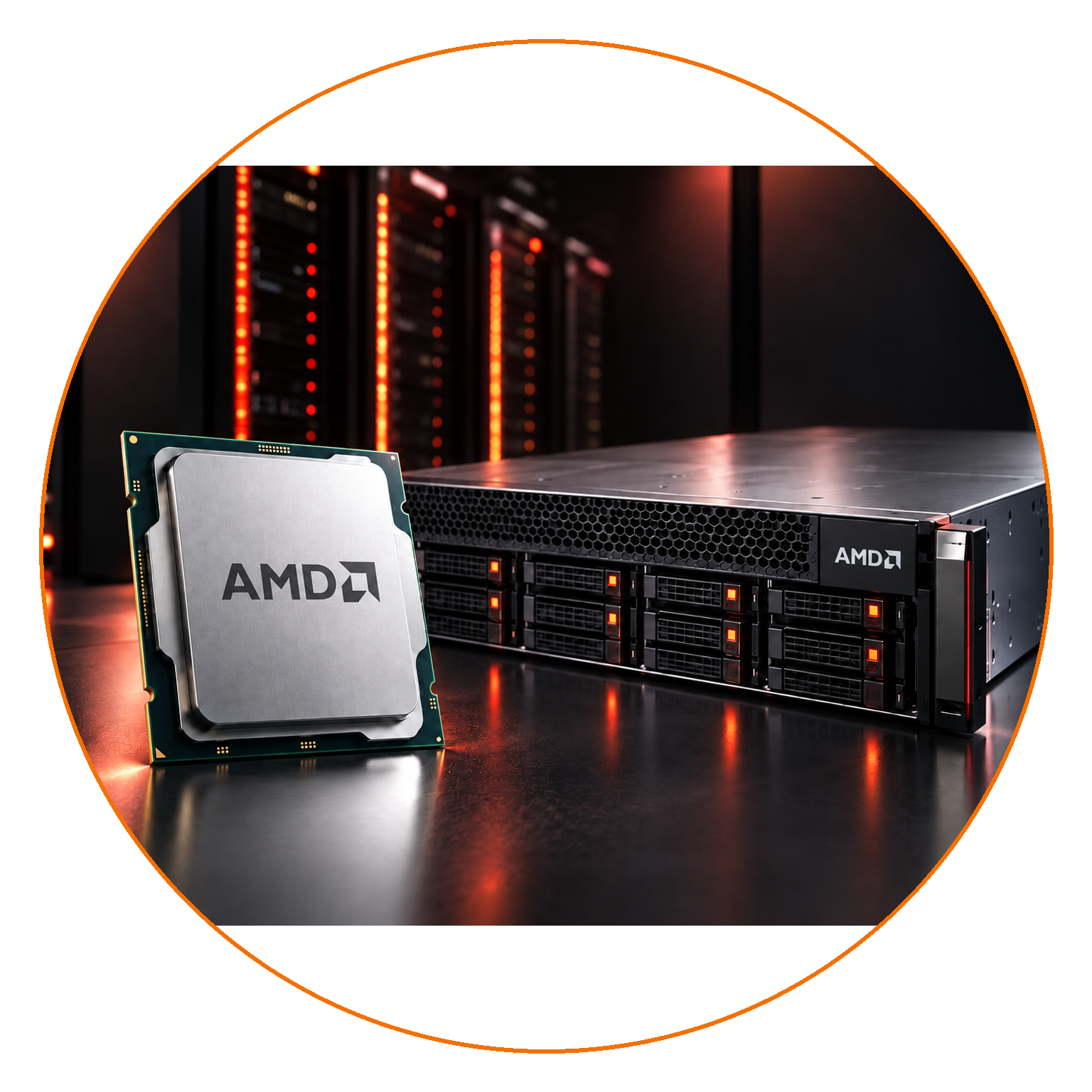 Amd İşlemcili Sunucular